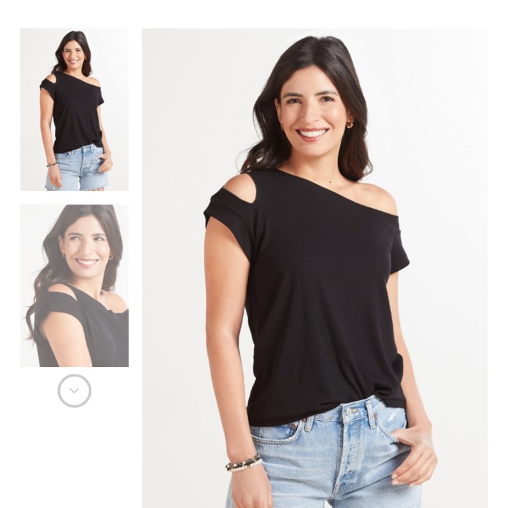LNA split sleeve top